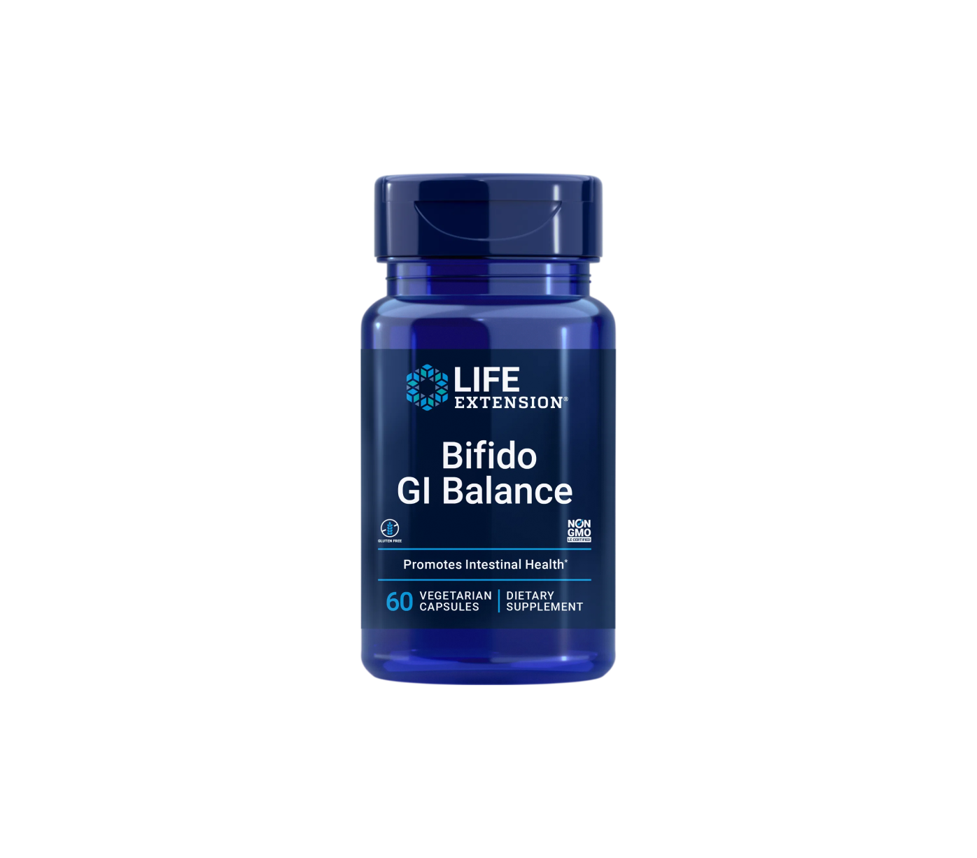 Life Extension Bifido GI Balance, 60 vegetarian, probiotic BB536® to support healthy digestion, immune function & more